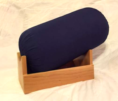 Pillow Cherry Wooden Base